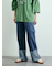デニムロールアップパンツ