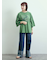 デニムロールアップパンツ