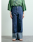 デニムロールアップパンツ
