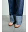 デニムロールアップパンツ