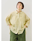 ストライプ柄七分袖シャツ