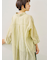 ストライプ柄七分袖シャツ
