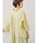 ストライプ柄七分袖シャツ
