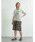 マドラスチェックショートパンツ