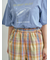 マドラスチェックショートパンツ