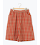 マドラスチェックショートパンツ