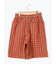 マドラスチェックショートパンツ