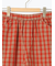 マドラスチェックショートパンツ