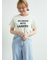 ロゴプリントTシャツ