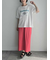 セルフカットリブスカート