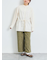 無地柄アソートドロストブラウス