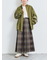 チェックプリーツスカート