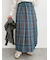 チェックプリーツスカート