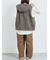 リバーシブルボアベスト