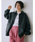 フェイクレザーブルゾン