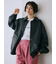 フェイクレザーブルゾン