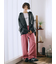 フェイクレザーブルゾン