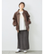 フェイクレザーブルゾン