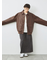 フェイクレザーブルゾン