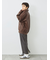 フェイクレザーブルゾン