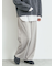 起毛カットツイルパンツ