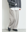 起毛カットツイルパンツ