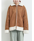 フェイクムートンフライトジャケット