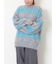 シャギーワイドボーダーニット