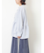 切替ギャザーブラウス