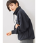 裏起毛ハーフジッププルオーバー