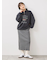 リブニットスカート
