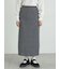 リブニットスカート