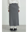 リブニットスカート