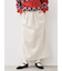 ウールライクスカート