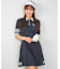 バックプリーツポロワンピース