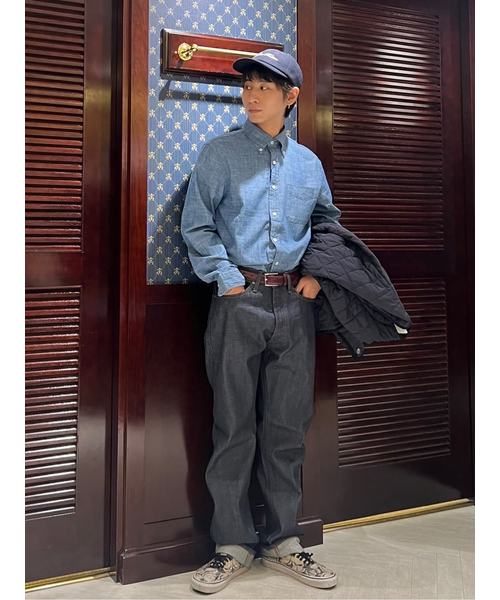 コットン シャンブレー カジュアルシャツ Regular Fit｜ブルックス