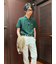 GF　スーピマコットン　ストレッチピケ　ポロシャツ　Slim Fit
