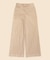ストレッチコットン ワイドレッグパンツ
