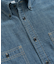 コットン アートスクール インディゴシャンブレーシャツ Regular Fit