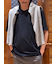 ウール／ナイロン　クルーネック　Tシャツ