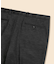 ウール／ポリエステル　モクロディ　ニット　プレーンフロント　トラウザーズ　Slim