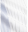 コットン　オックスフォード　10プリーツ　ストライプ　フレンチカフス　フォーマルボタンダウンシャツ　Regular Fit