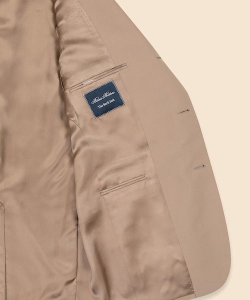 ブルックスブラザーズ（Brooks Brothers）/ポリエステル／ウール　ポプリン　段返り３釦サックスーツ　Traditional　Made in US ポリエステル／ウール ポプリン 段返り3釦サックスーツ Traditional