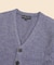 ブラッシュドウール　Vネックカーディガン