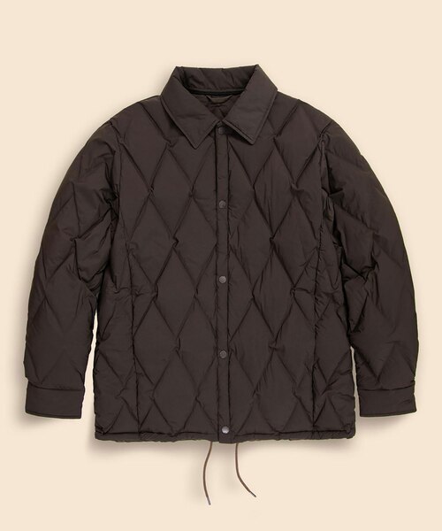 ストレッチナイロン キルティングダウン コーチジャケット｜ブルックス