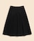 ストレッチコットンツイル　Aライン　タックプリーツスカート