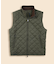 ポリエステル　モックネック　キルティングベスト