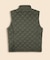 ポリエステル　モックネック　キルティングベスト