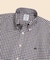 ラグジュアリー　コットンツイル　GFロゴ　チェック　カジュアルシャツ　Regular Fit