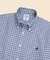 ラグジュアリー　コットンツイル　GFロゴ　チェック　カジュアルシャツ　Regular Fit